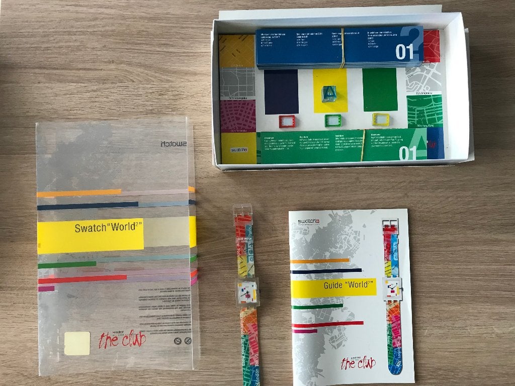 Montre Swatch World 2, Enlèvement, Comme neuf