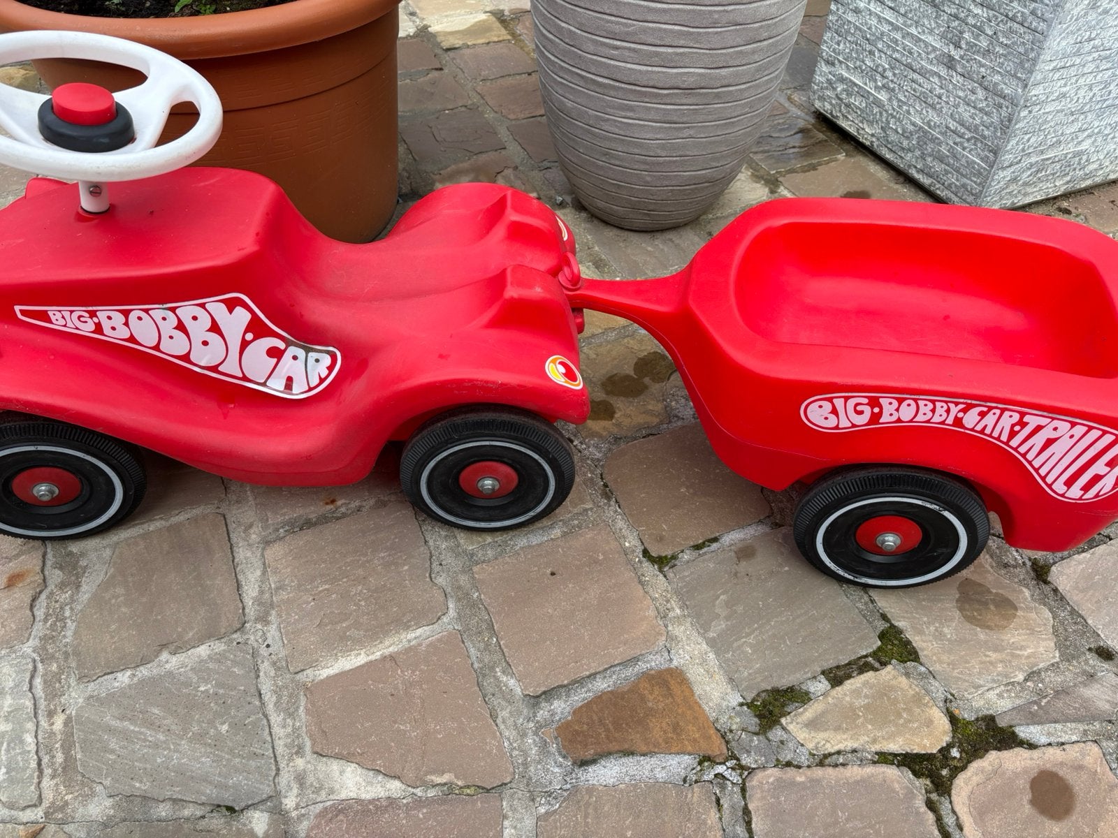 Loopwagentje met kar leeftijd 2/3 jaar, Ophalen, Gebruikt