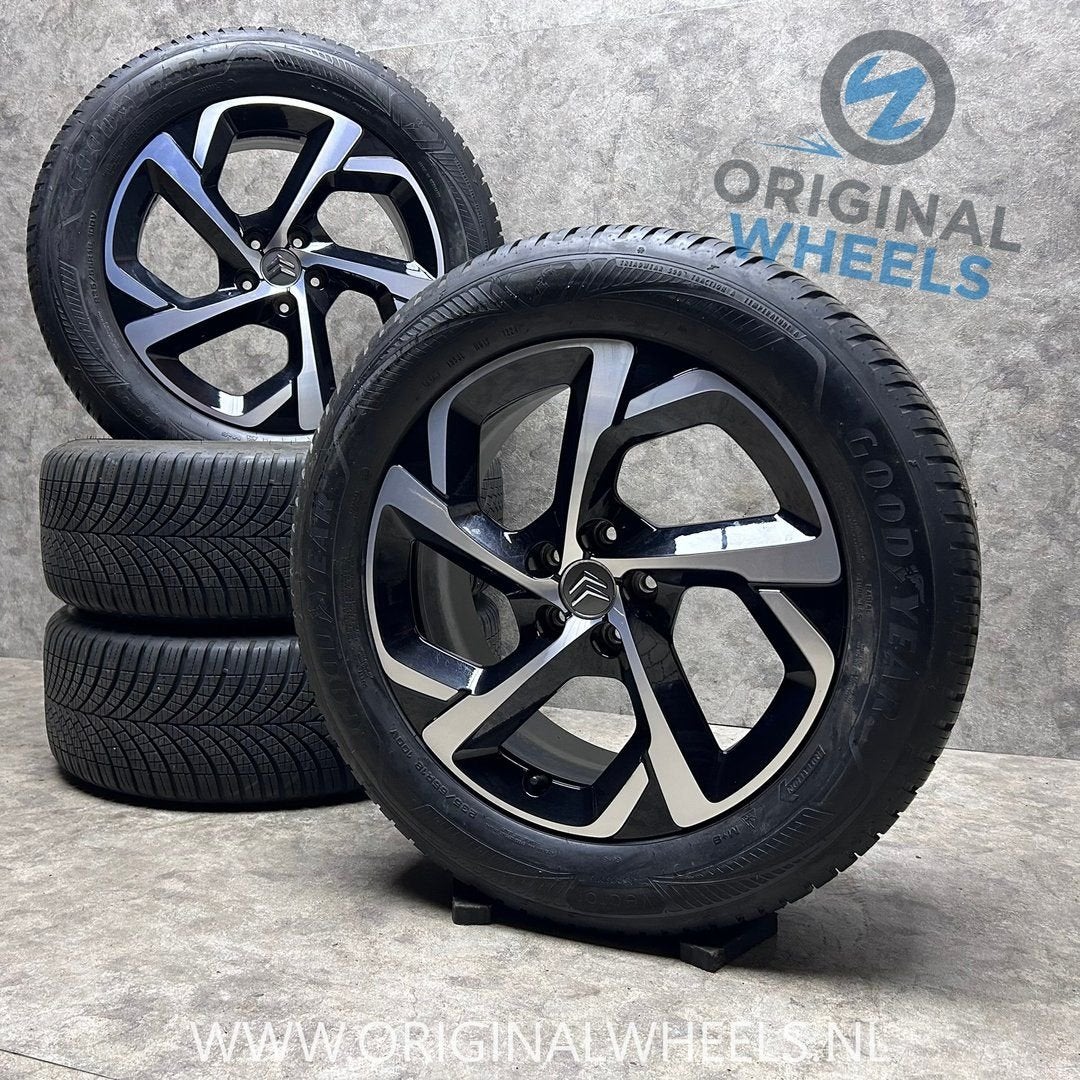 18 inch originele velgen + AS banden Citroen C5 aircross, 18 inch, Gebruikt, -, -