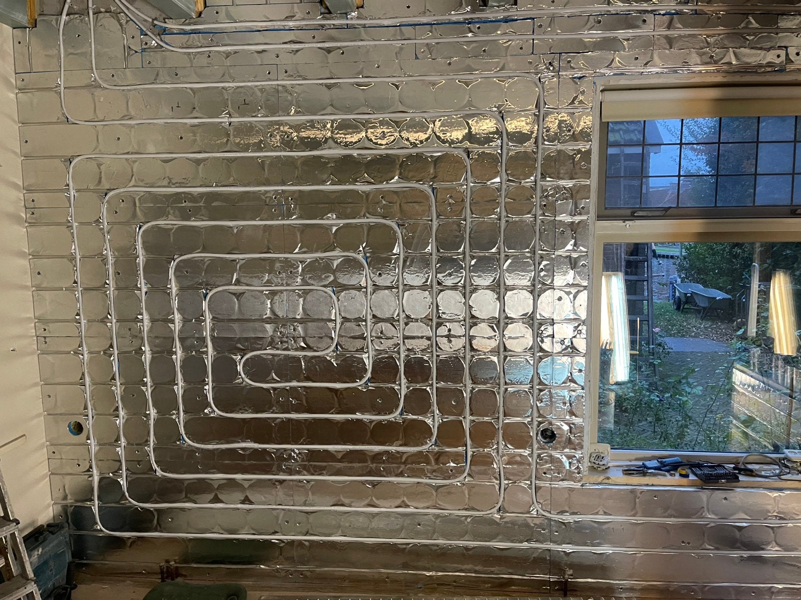 Wandverwarming panelen 25 mm dik, Doe-het-zelf en Bouw, Ophalen of Verzenden, Nieuw, Overige materialen, 20 tot 50 mm
