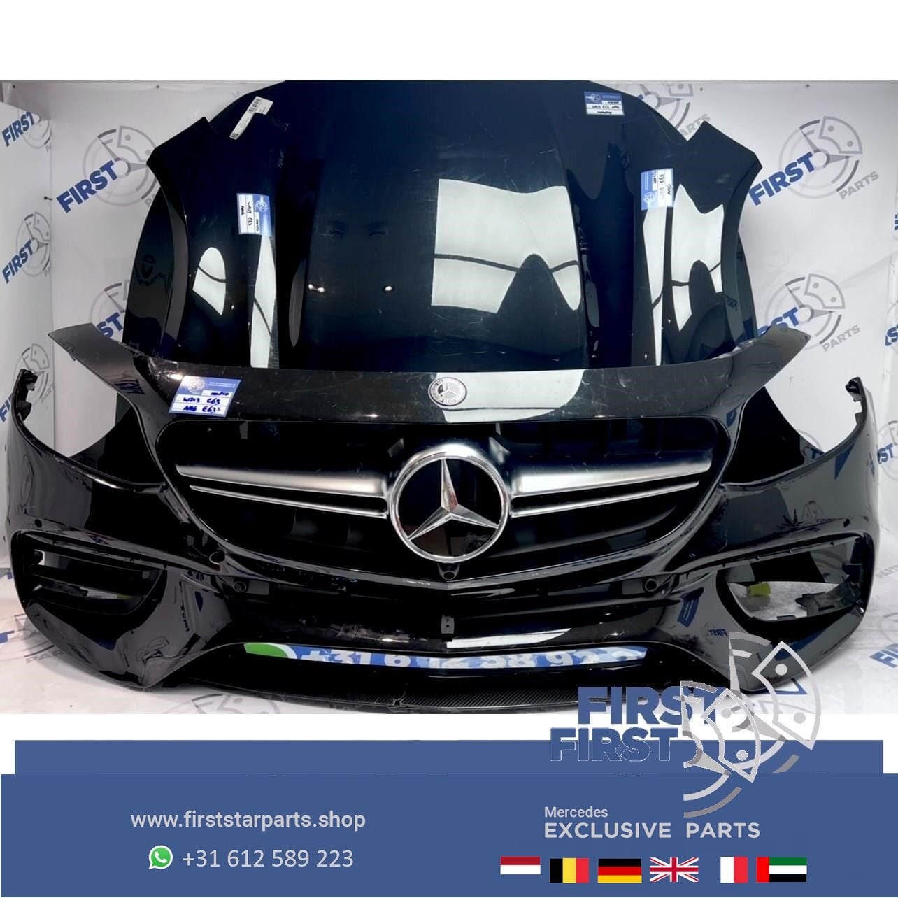 W213 S213 E63 AMG VOORKOP COMPLEET Mercedes E Klasse 2016-20, Auto-onderdelen, Gebruikt, -, Voor, Ophalen of Verzenden