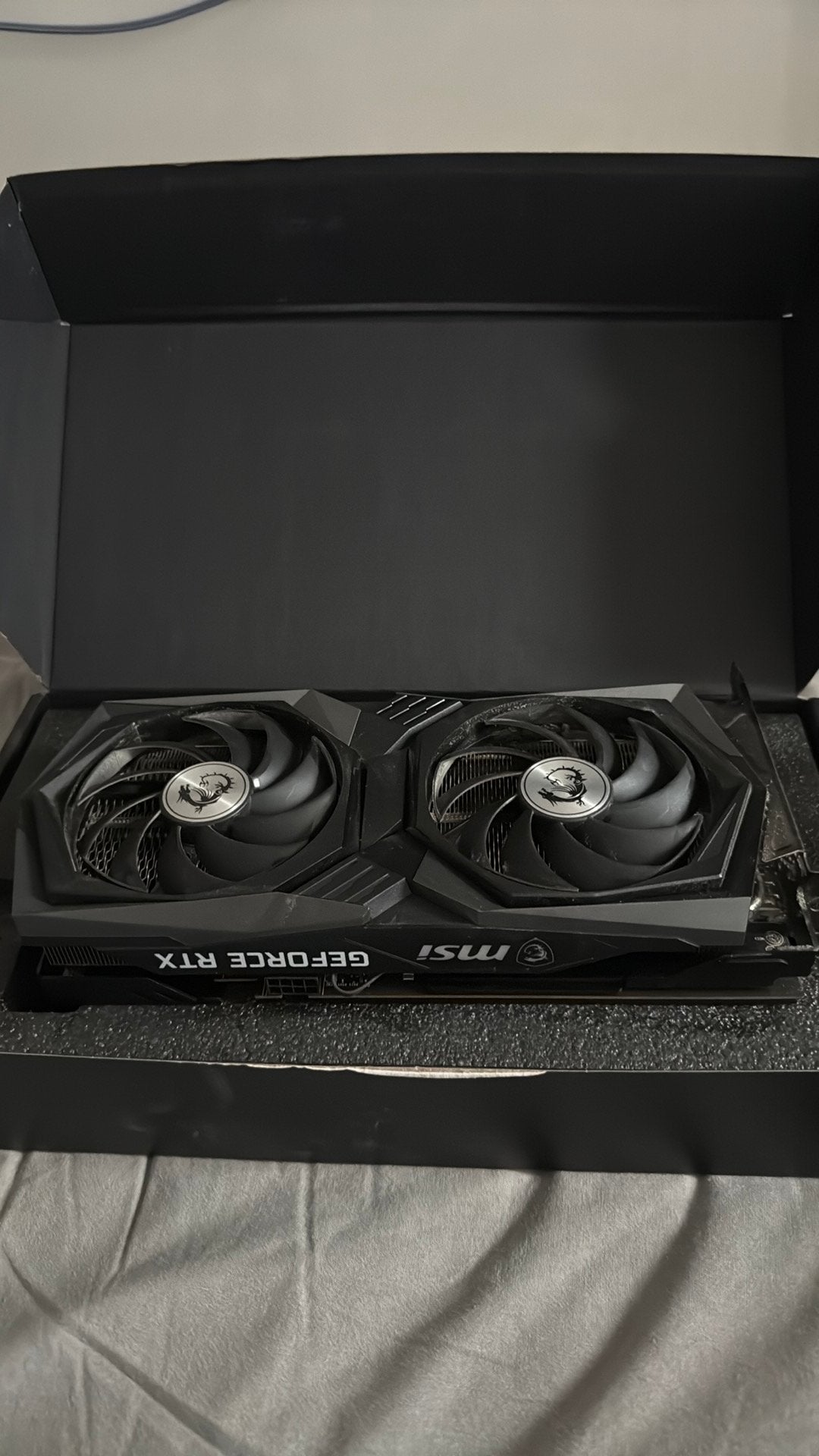 Rtx 3050 msi 8gb ram zonder originele doos, Enlèvement, Comme neuf