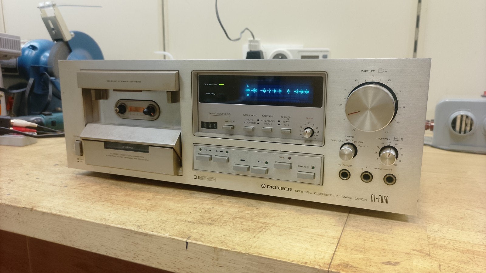 Pioneer CT-F850, Audio, Tv en Foto, Cassettedecks, Ophalen of Verzenden