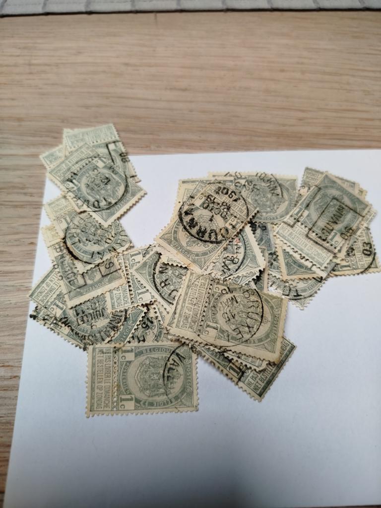 Belgische postzegels lot 29, Verzenden