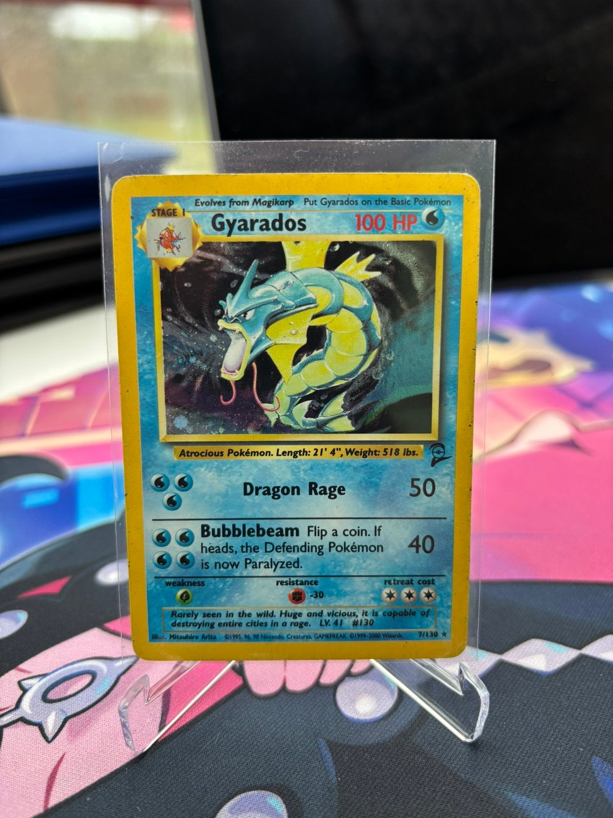 Pokemon Gyarados (B2 7), Ophalen of Verzenden, Zo goed als nieuw