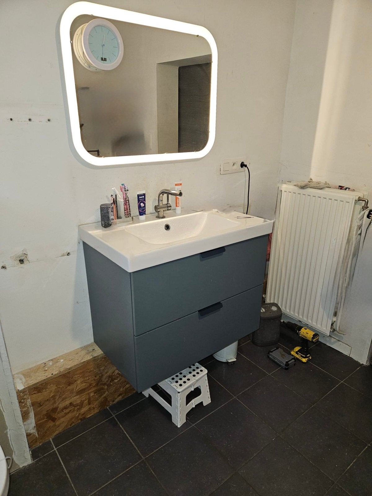Salle de bain, Ophalen, Gebruikt