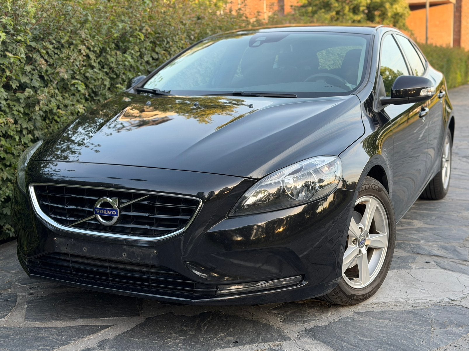 Volvo v40 1.6d / Airco / Keuring vvk / Garantie, Auto's, Voorwielaandrijving, Stof, Zwart, 4 cilinders