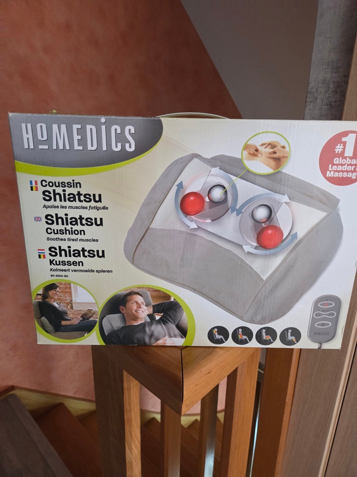HO medic SHIATSU massagekussen voor rug, nek..., Ophalen