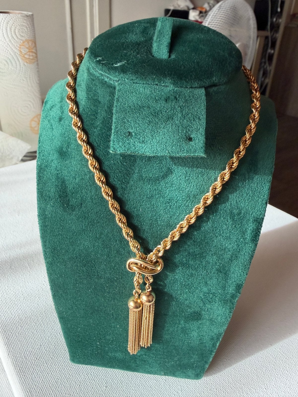 Collier en or 18 carats (disponible), Enlèvement, Comme neuf, Or, Or