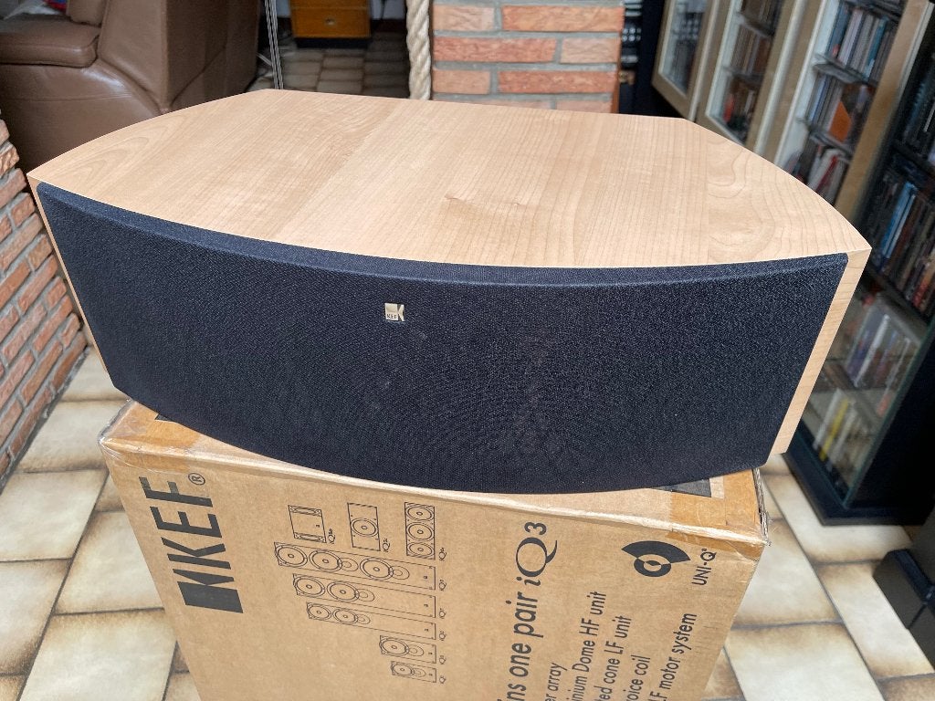 Kef iQ6c érable, Audio, Tv en Foto, Overige merken, Overige systemen, 70 watt of meer, Ophalen of Verzenden