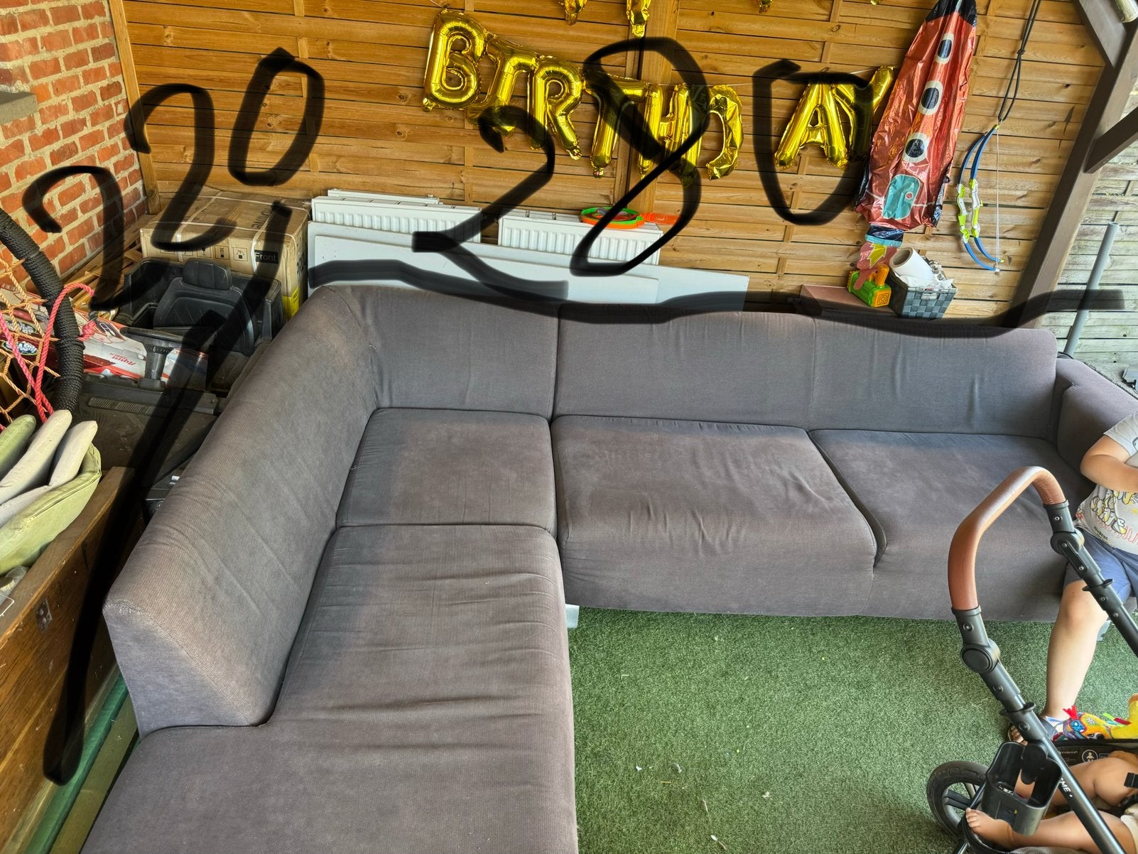 Gratis zetel, Tuin en Terras, Tuinbanken, Ophalen, Zo goed als nieuw