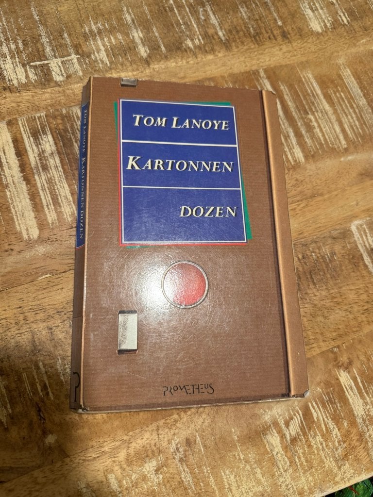 Kartonnen dozen - Tom Lanoye, Boeken, Gelezen, België, Tom Lanoye, Ophalen of Verzenden