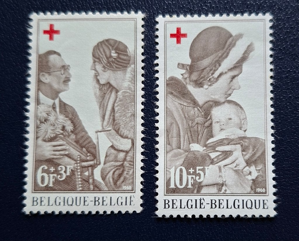 Timbres OBP 1454/55** de Belgique, Sans timbre, Neuf, Enlèvement ou Envoi, Non oblitéré