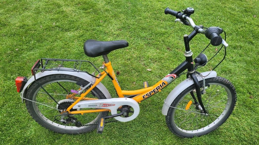 Fiets Esperia 20 inch oranje, Fietsen en Brommers, Ophalen, Versnellingen