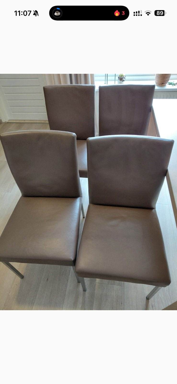 Bert Plantagie eetkamer stoelen als nieuw, Huis en Inrichting, Ophalen, Zo goed als nieuw