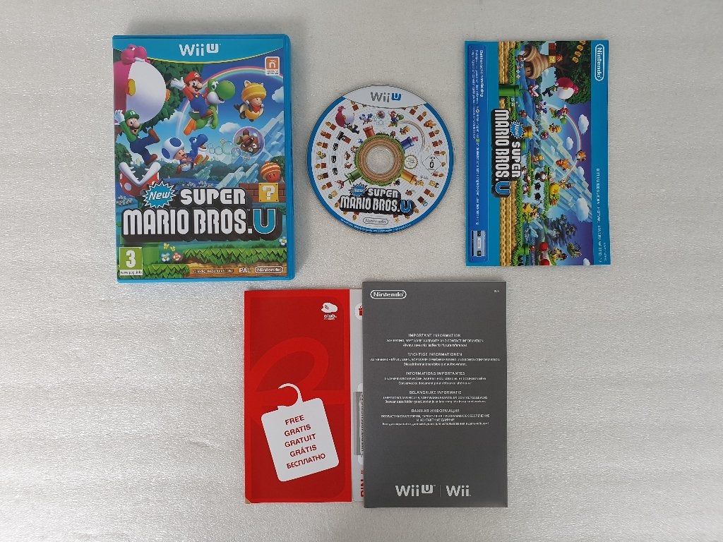 Nintendo Wii U: New Super Mario Bros U, Games en Spelcomputers, Games | Nintendo Wii U, Ophalen of Verzenden, Gebruikt