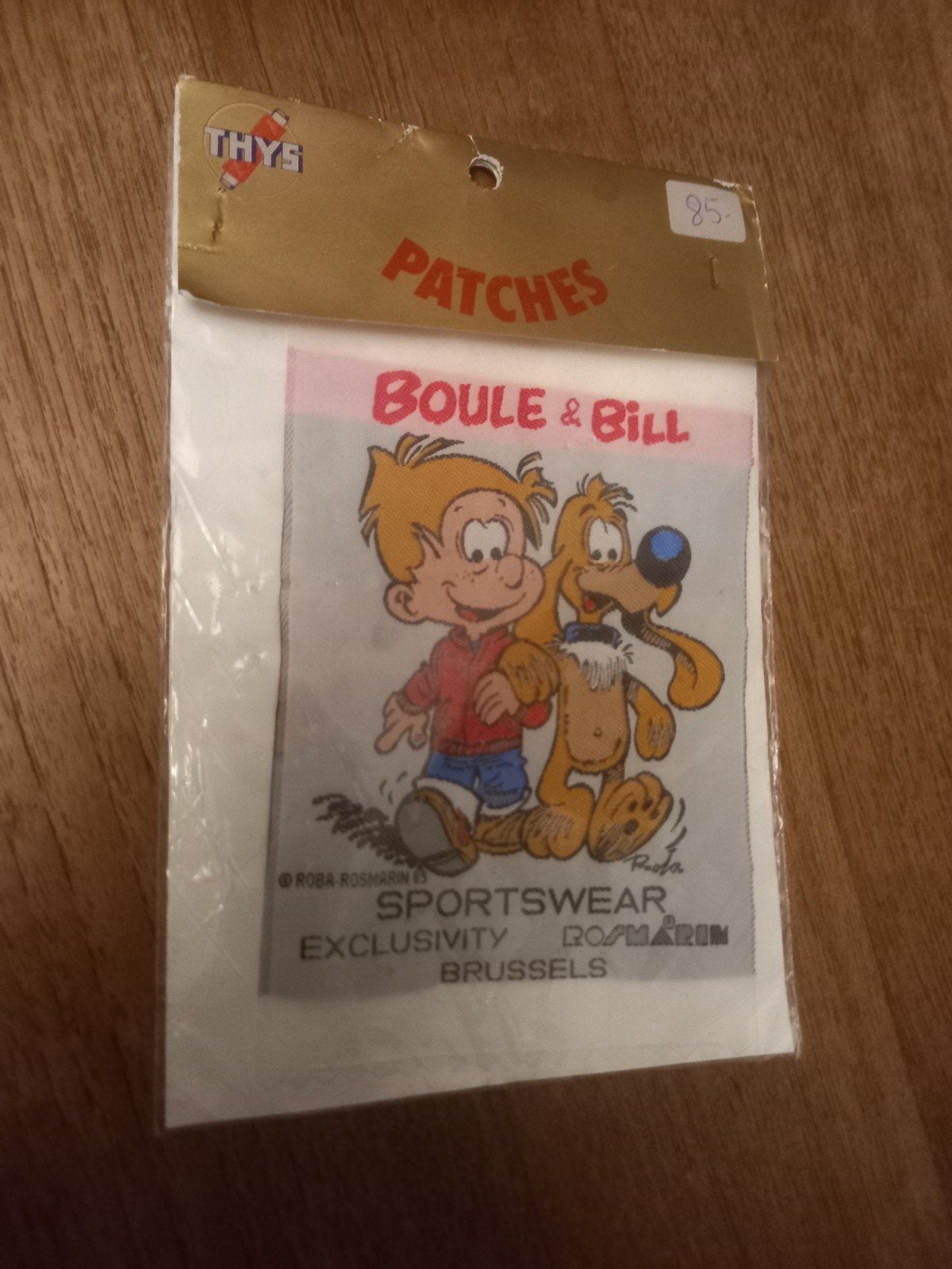 Vintage Bollie en Billie strijkapplicatie - Boule & Bill, Verzamelen, Ophalen of Verzenden