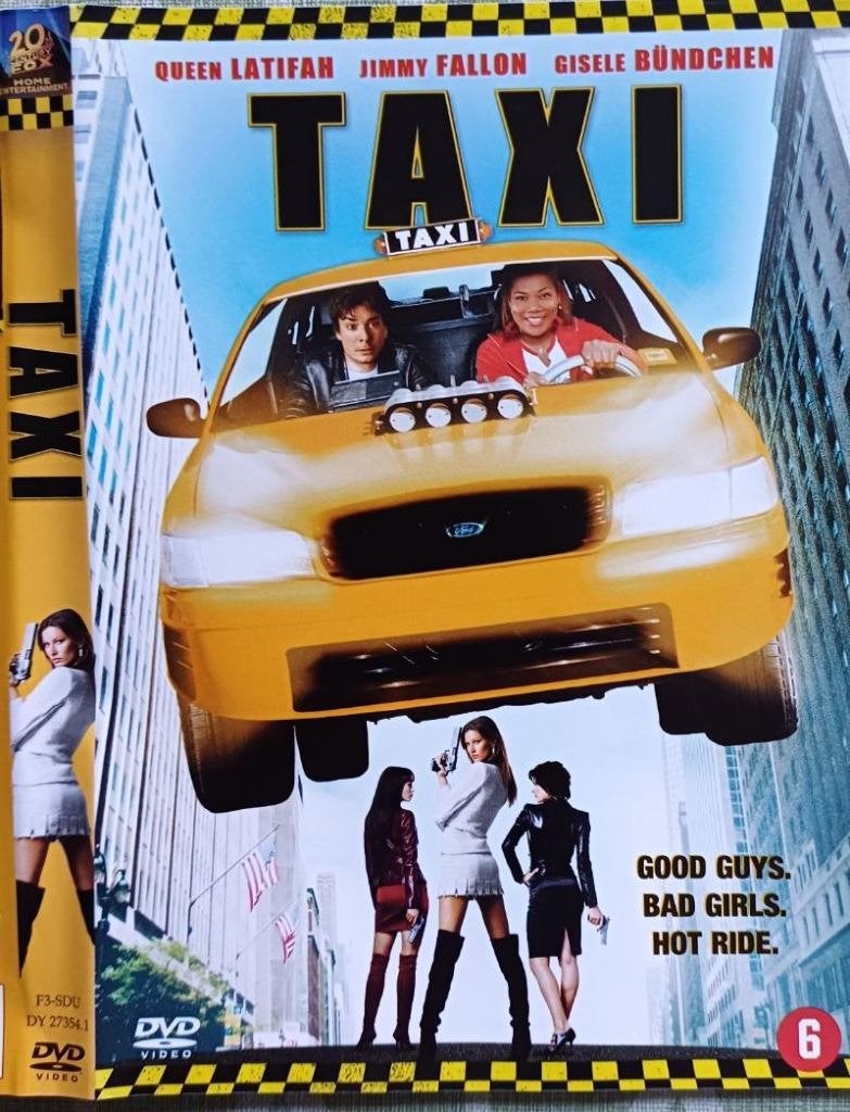 dvd TAXI   QUEEN LATIFAH, Cd's en Dvd's, Dvd's | Actie, Ophalen of Verzenden, Zo goed als nieuw