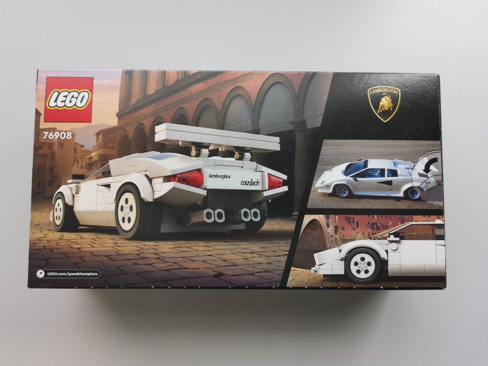 Sealed lego speed champions Lamborghini Countach; 76908, Ophalen of Verzenden, Zo goed als nieuw, Lego