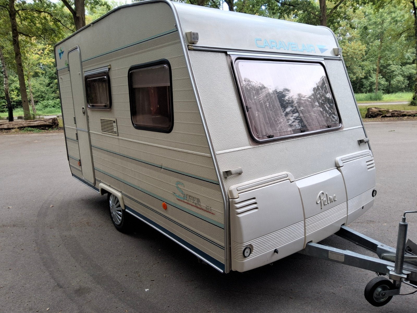 Caravelair 375 Keuringsvrij 750mtm voortent fietsendrager, Caravanes & Camping, Caravanes, Particulier, Roue de secours, Caravelair