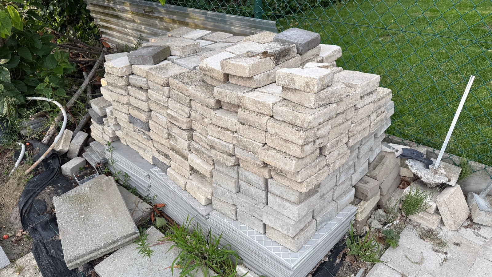 klinkers gratis, Doe-het-zelf en Bouw, Metselstenen, Ophalen, Gebruikt, Overige typen