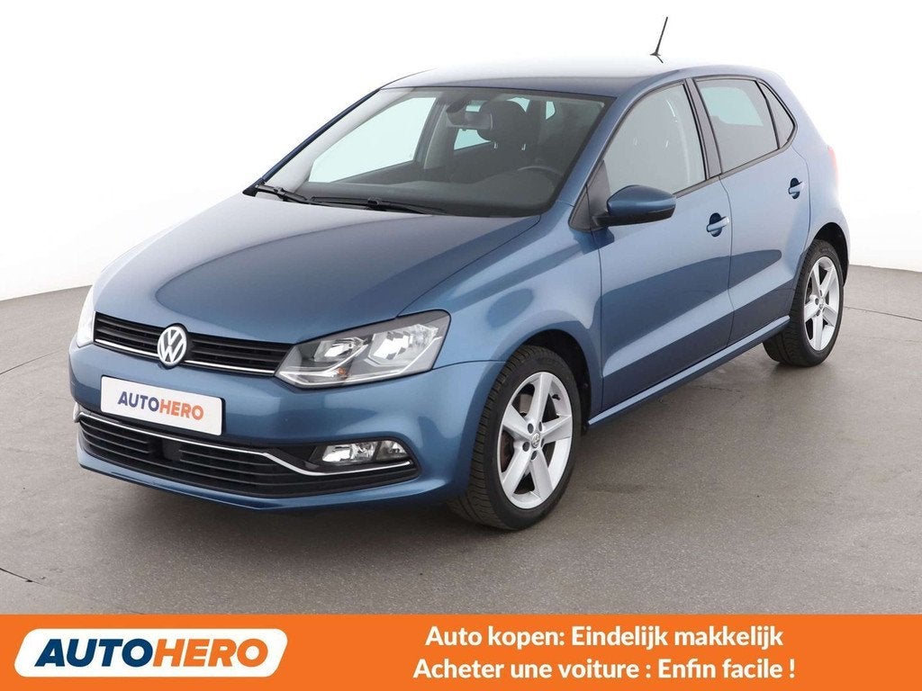 Volkswagen Polo 1.2 TSI Highline BlueMotion Tech, Autos, Achat, 110 g/km, Boîte manuelle, Noir