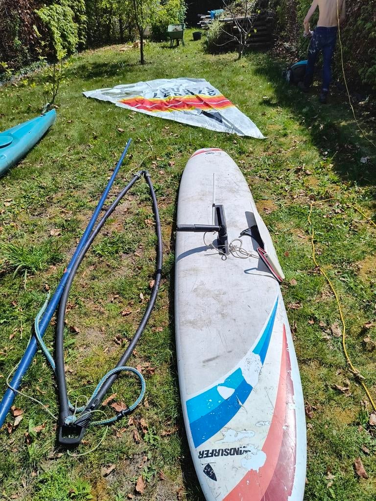 Windsurf set, Sports nautiques & Bateaux, Planche à voile, Enlèvement, Planche