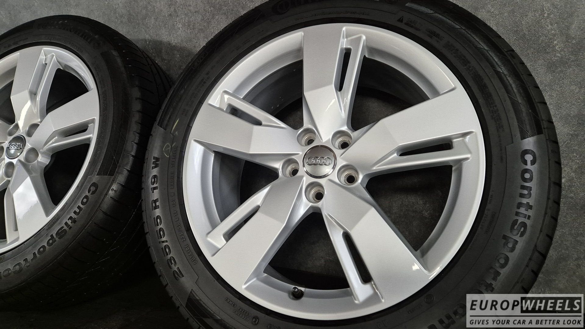 19 inch Audi SQ5 Q5 S Line 235 55 Zomerbanden Etron, Pneus et Jantes, Véhicule de tourisme, Pneus été, -