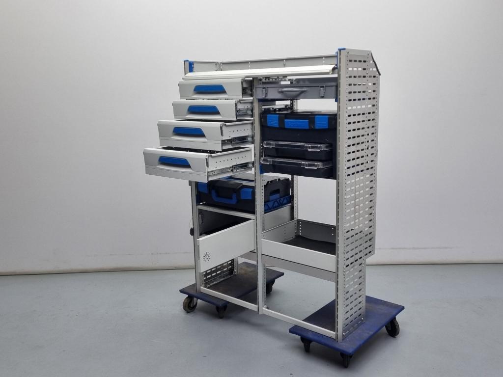 Sortimo bedrijfswagen inrichting bedrijfswageninrichting