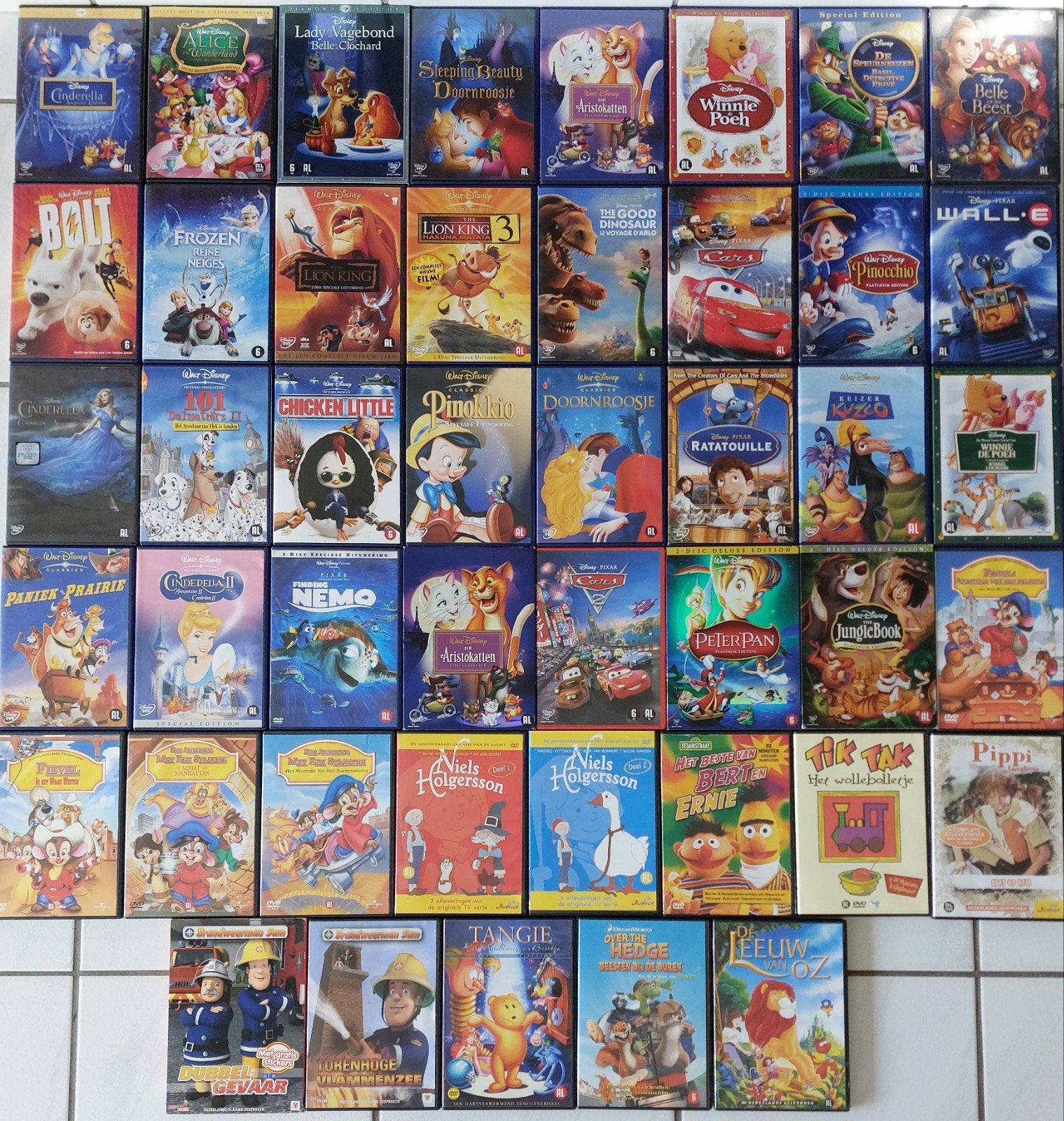Dvd's Walt Disney en andere, Enlèvement ou Envoi