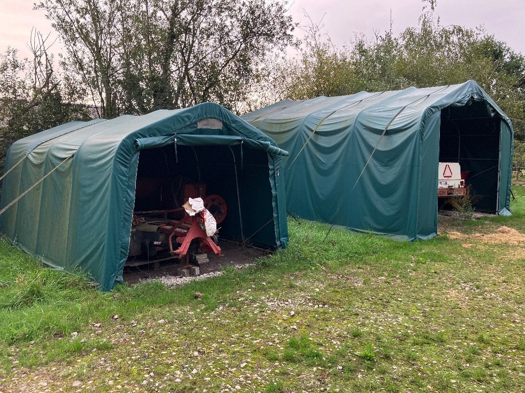 garagetent, Pliable, Enlèvement, Utilisé, 2 mètres ou plus