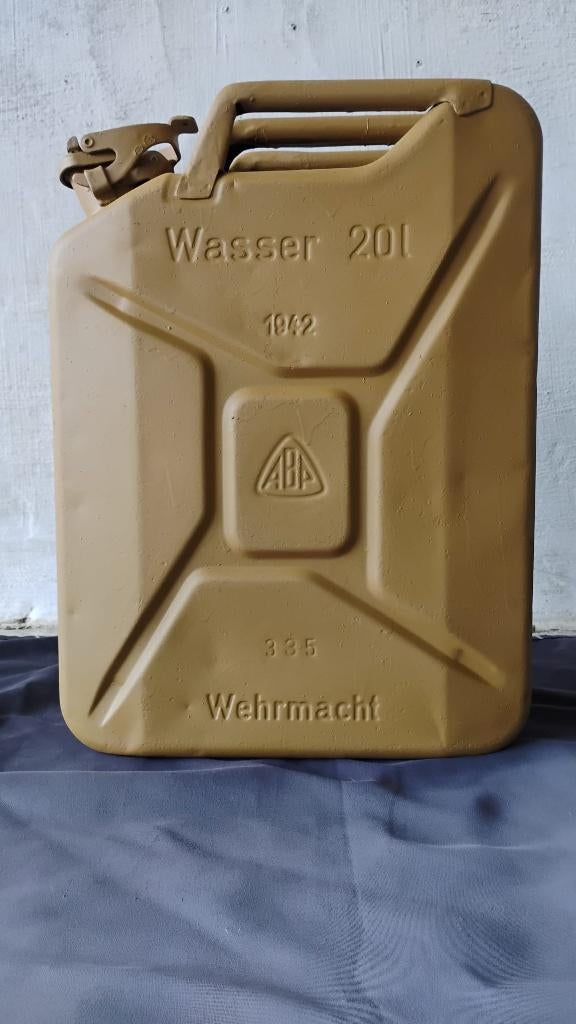 2 x Duitse Jerrycans WO2, Ophalen, Overige soorten, Overige typen