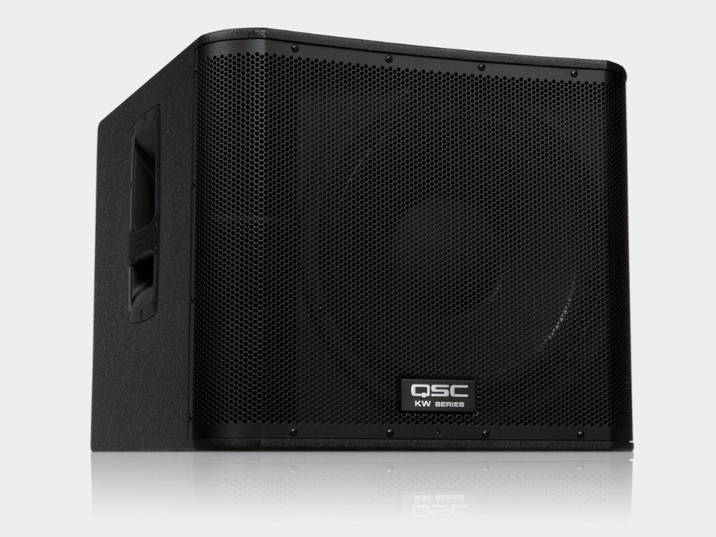 GEZOCHT !!! QSC SUB  KW 181. in goeie staat / Goeie Prijs, Subwoofer, Zo goed als nieuw, 120 watt of meer, Ophalen