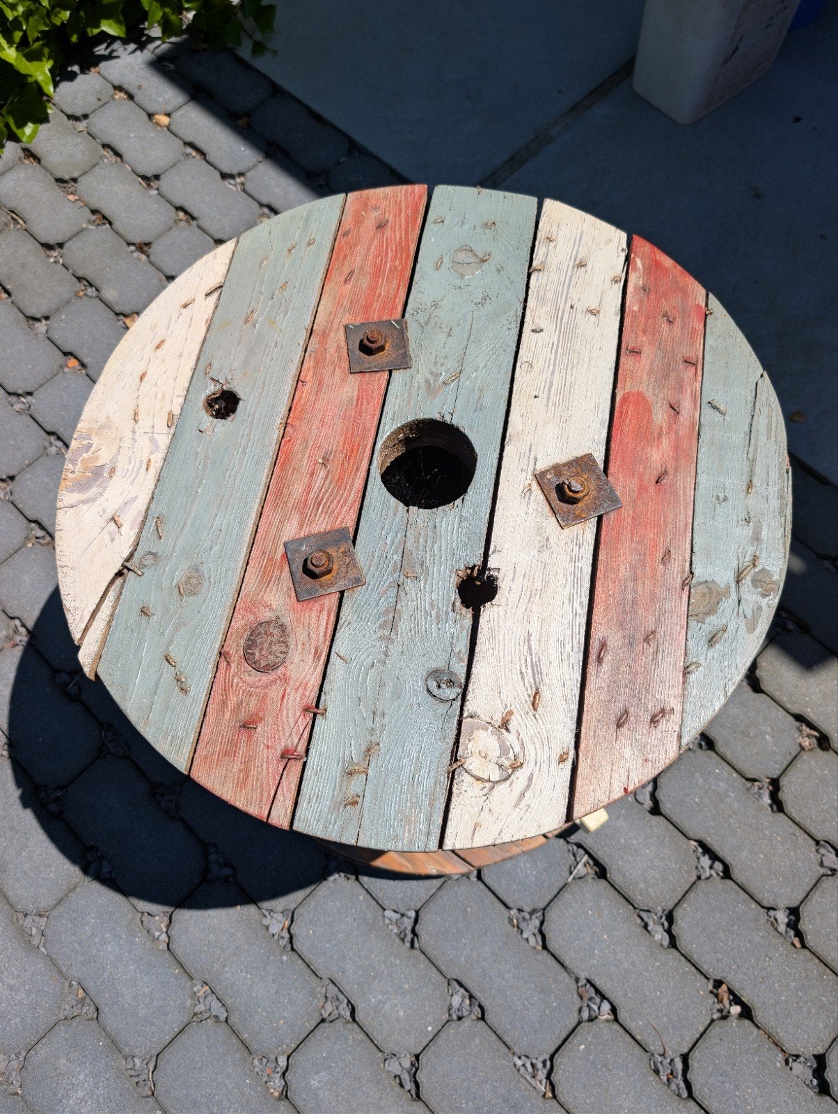 Bobijn tafel, Tuin en Terras, Ophalen