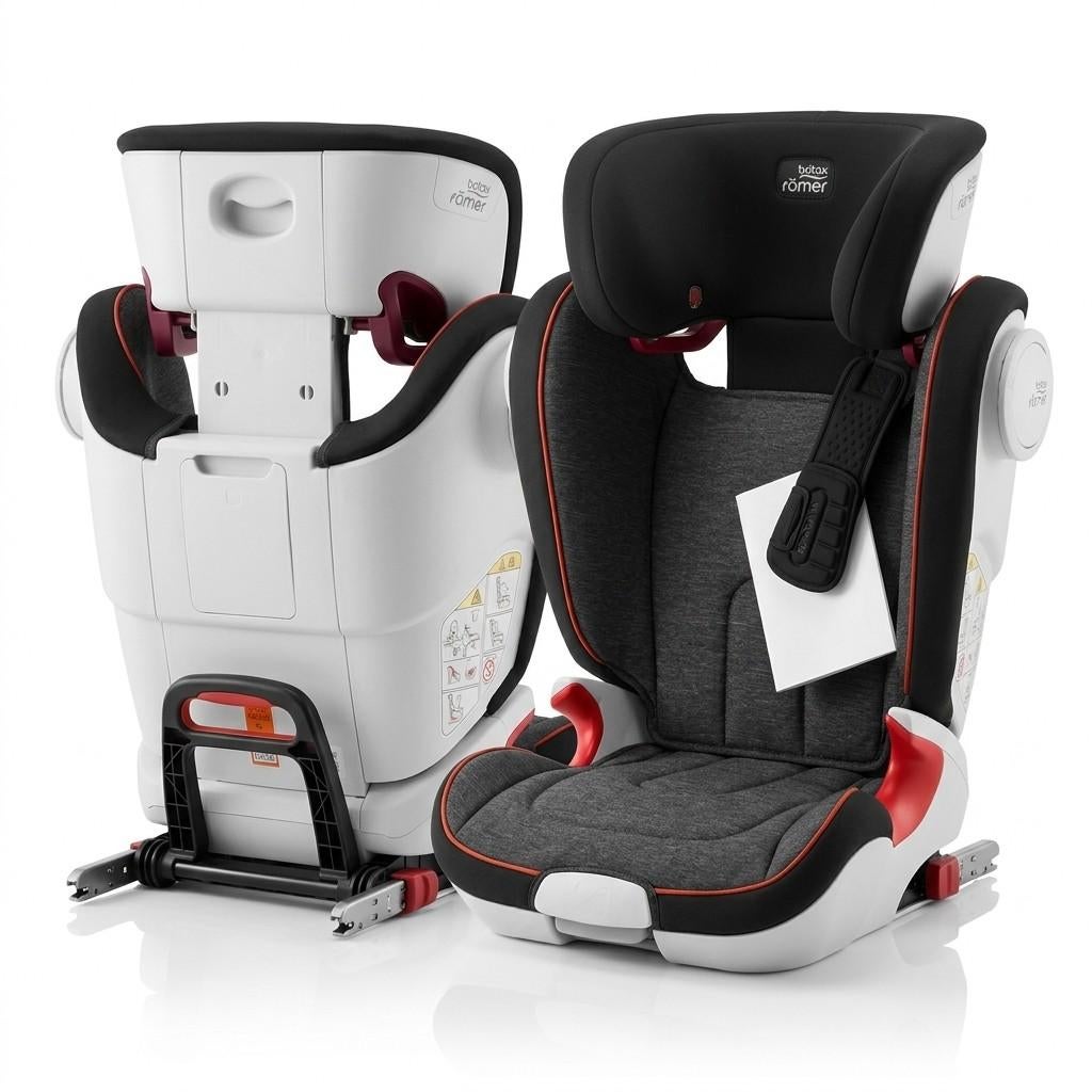 Britax Römer KIDFIX XP SICT – Black (15-36 kg) – ISOFix, Kinderen en Baby's, Autostoeltjes, Zo goed als nieuw, Romer, 15 t/m 36 kg