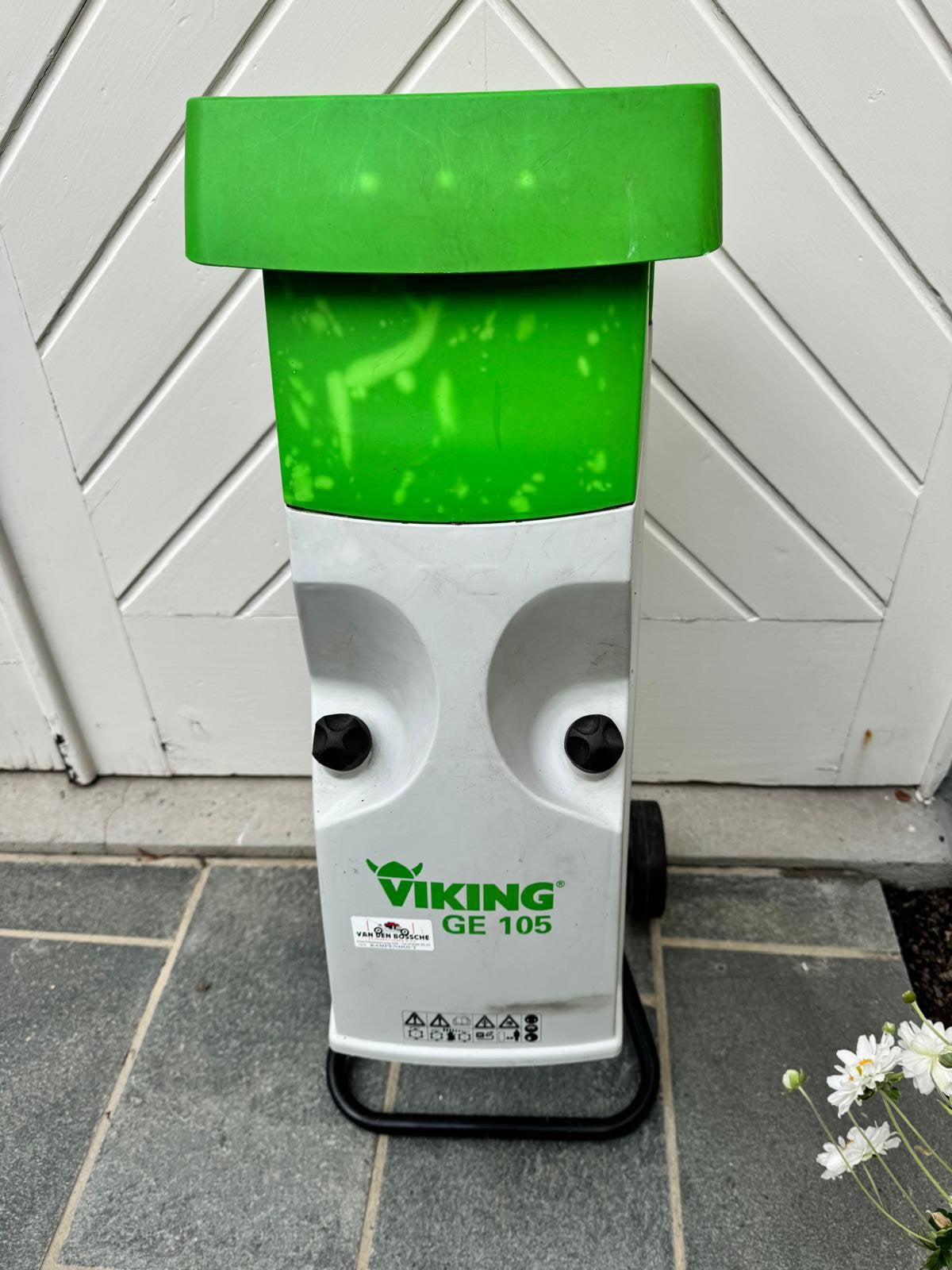 Electrische hakselaar Viking GE105, Jardin & Terrasse, Enlèvement, Comme neuf, Électrique