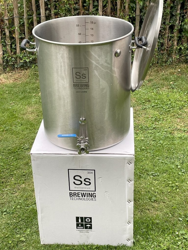 SS brewtech brouwketel 55 l, Ophalen, Zo goed als nieuw
