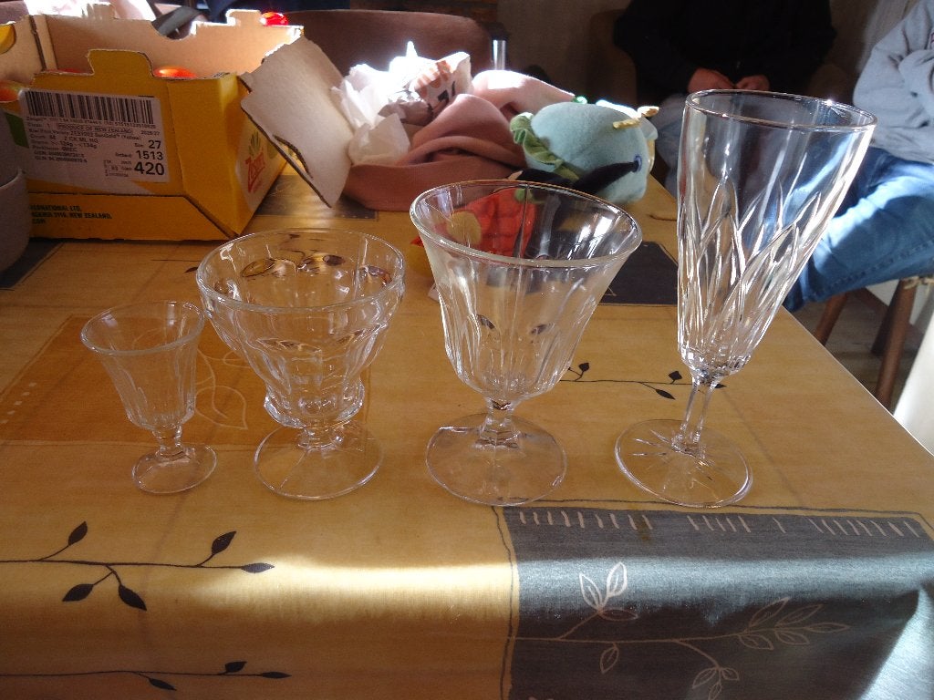 glas servies, Ophalen, Zo goed als nieuw, Overige typen