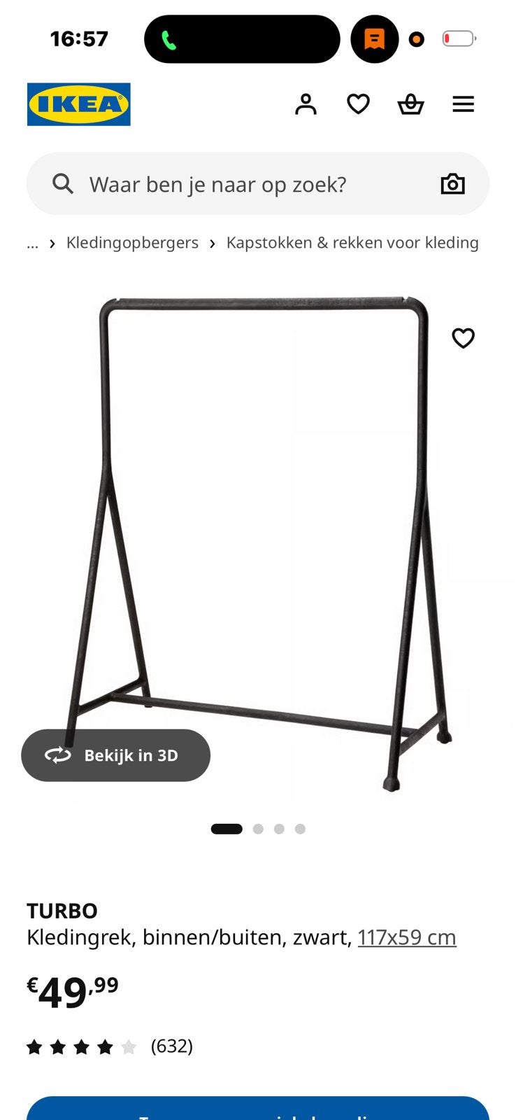 Kleding rek, Vêtements | Femmes, Enlèvement, Comme neuf