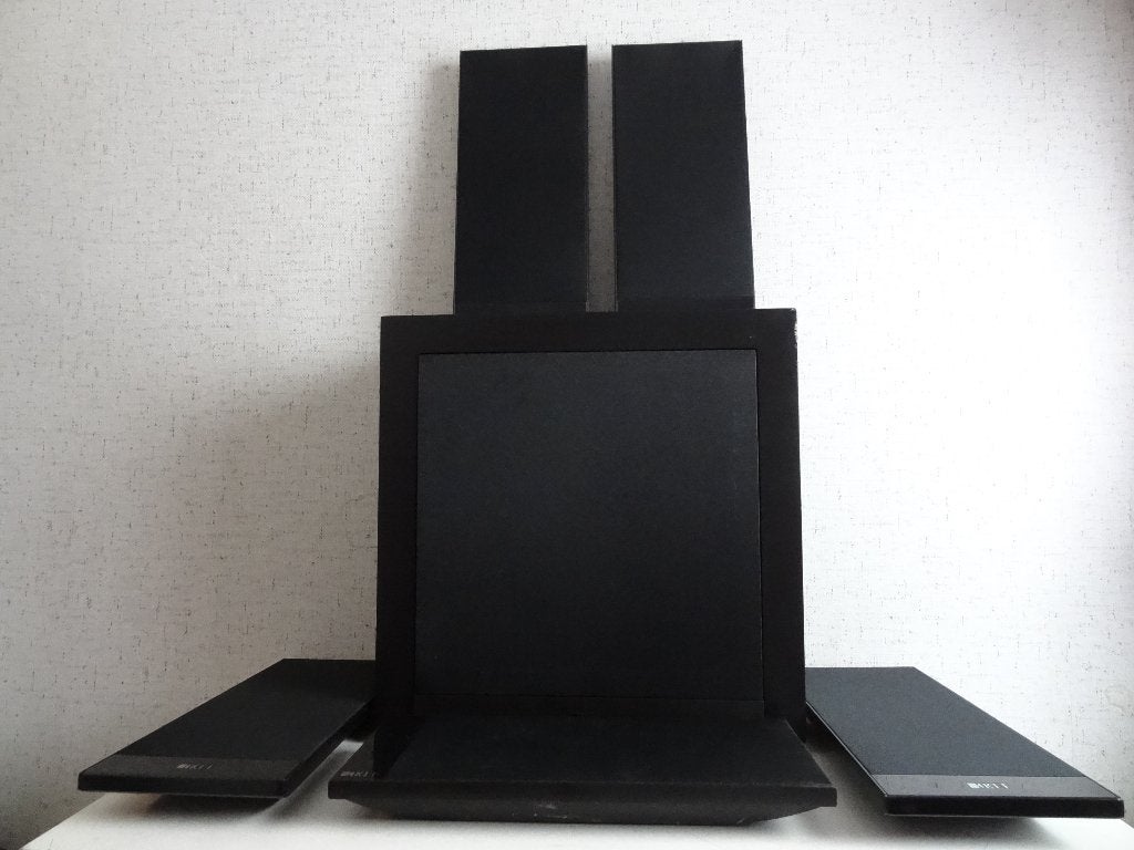 Slim KEF T105 System luidspreker set 5.1 650W T101 T2, 150 watt of meer, Gebruikt, Ophalen of Verzenden, Surroundset