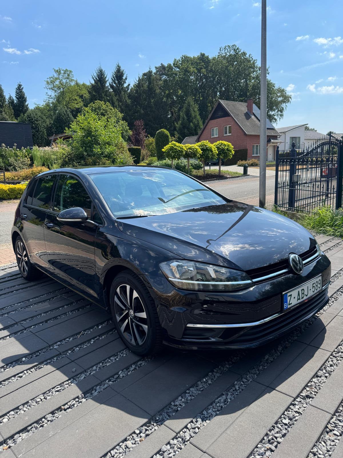 VOLKSWAGEN GOLF IQ.DRIVE - 2019 - 157K km, Autos, Volkswagen, Achat, Euro 6, Entreprise, Noir