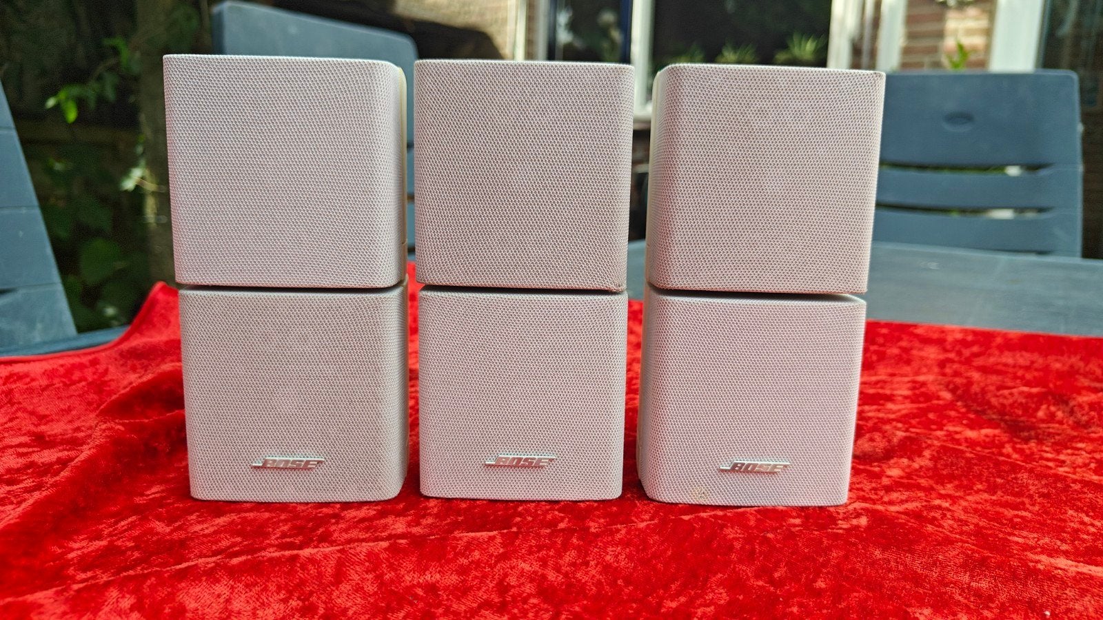Bose Dual luidsprekers 3x wit, Audio, Tv en Foto, Ophalen of Verzenden