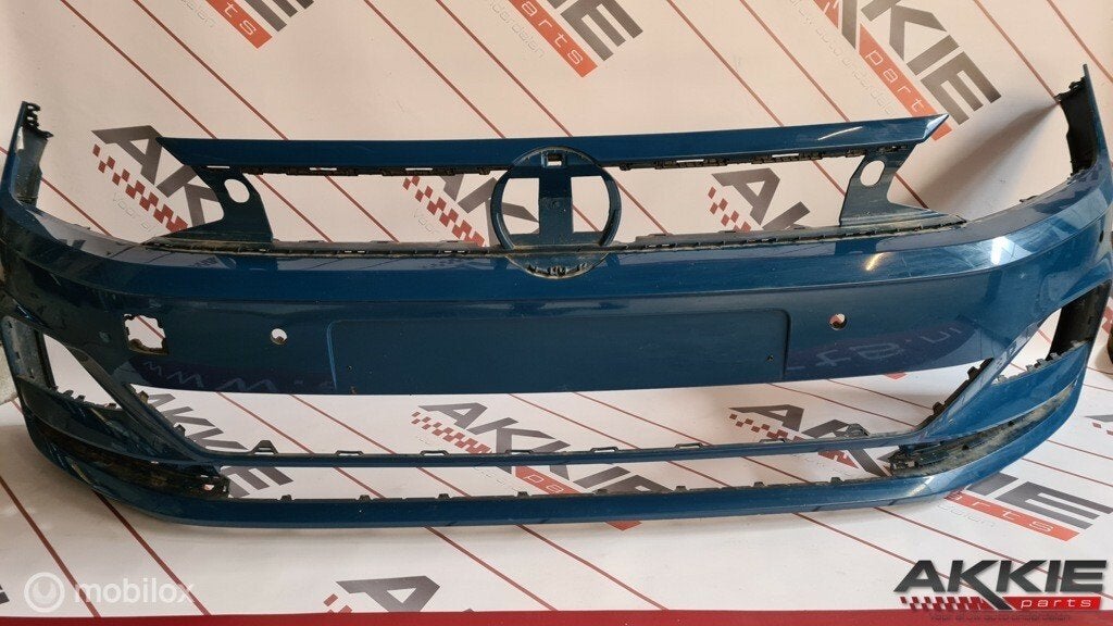 Voorbumper origineel Volkswagen Polo AW1 2G 6PDC ('17->), Volkswagen, Utilisé, Avant, Volkswagen