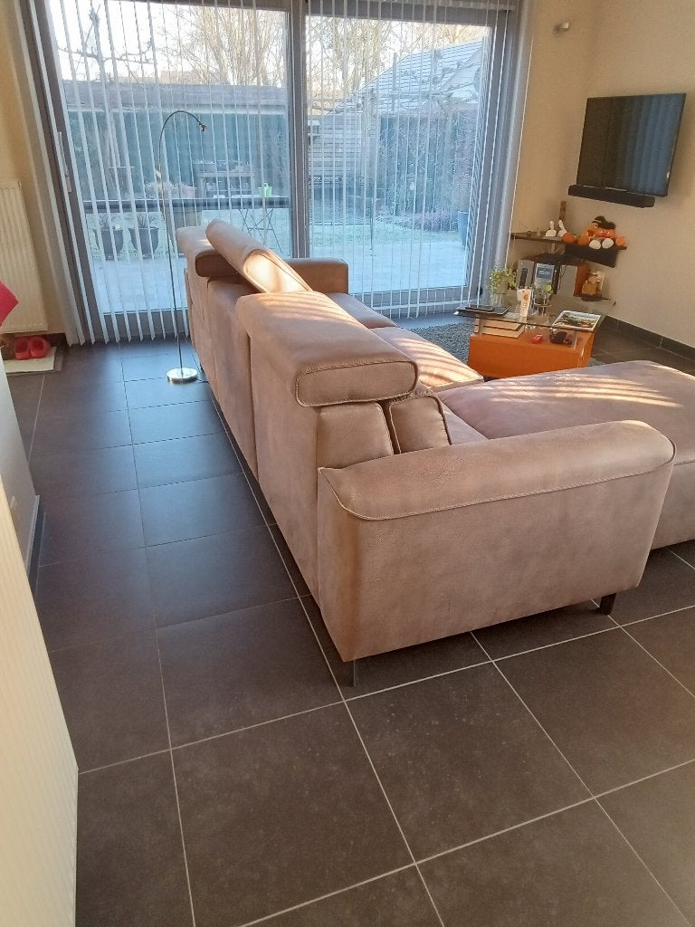 Prachtig hoeksalon Busan, Huis en Inrichting, Ophalen, Zo goed als nieuw, Modern , design, Hout