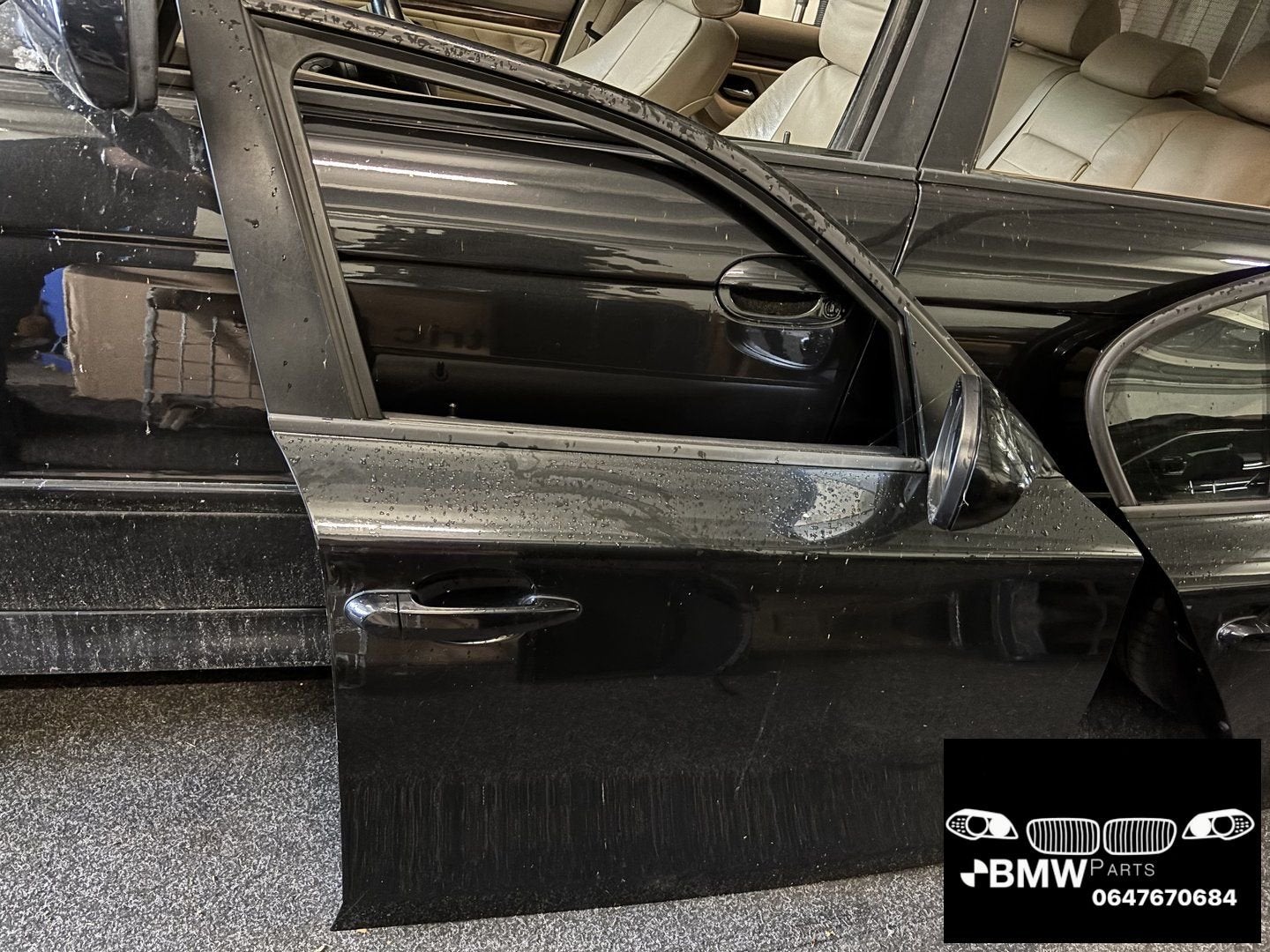 Deur RV RA Bmw 1-Serie E87 Zwart 475, Auto-onderdelen, Gebruikt, -, Deur, Rechts