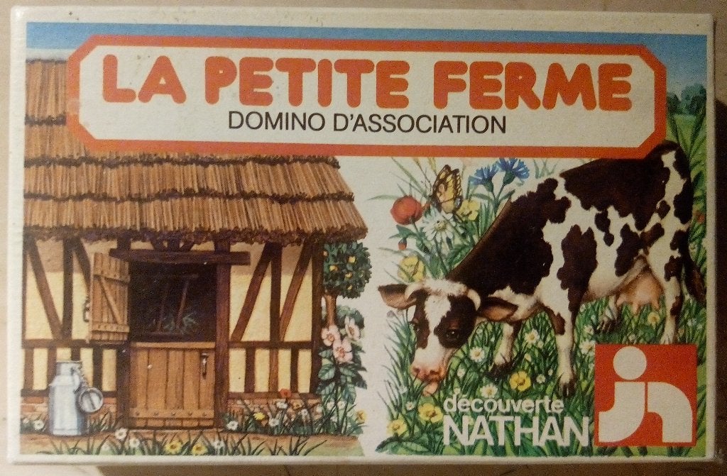 Jeux domino d'association - La petite ferme, Enfants & Bébés, Enlèvement ou Envoi