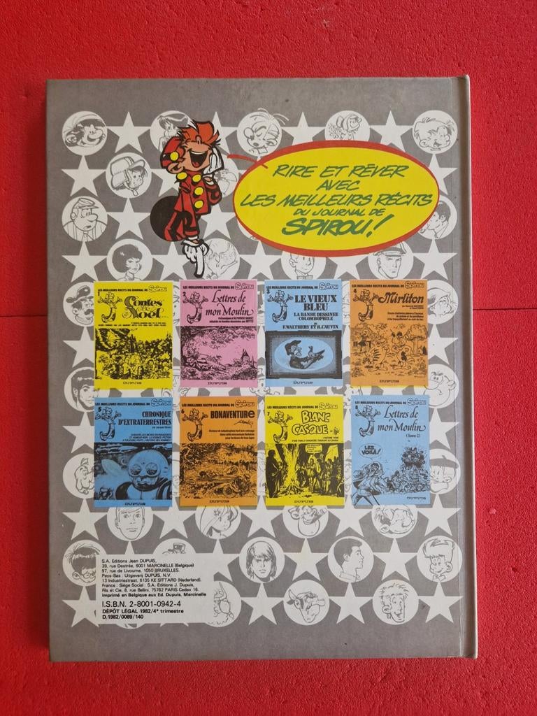 Bd les meilleurs récits du journal de spirou 8,EO, Livres, Enlèvement ou Envoi