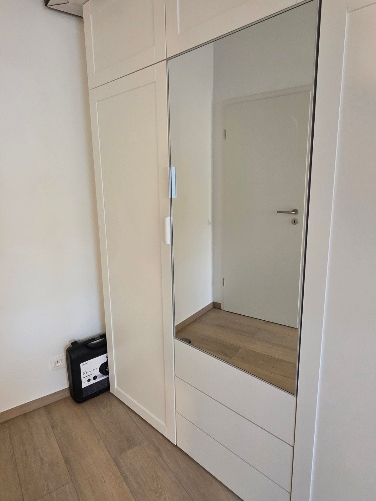Armoire IKEA PLATSA 240  57  221 cm – 8 portes, 3 tiroirs,, Maison & Meubles, Neuf, 200 cm ou plus, Enlèvement, 200 cm ou plus