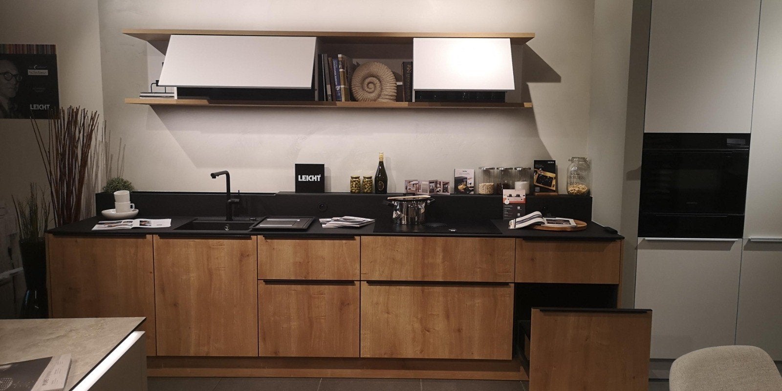Cuisine du showroom, Maison & Meubles, Neuf, Synthétique, Enlèvement, Cuisine à paroi simple