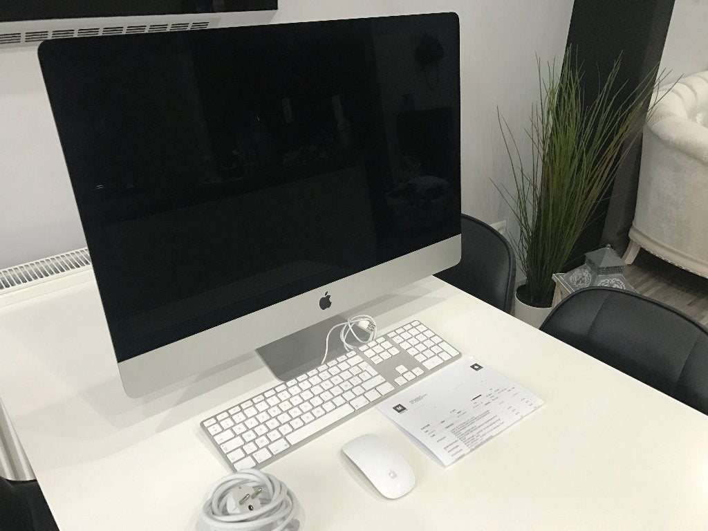 iMac 27" Slim Ecran 5K - Intel Core i5 / 1 To Fusion Drive, Computers en Software, Apple Desktops, Zo goed als nieuw, iMac, Ophalen